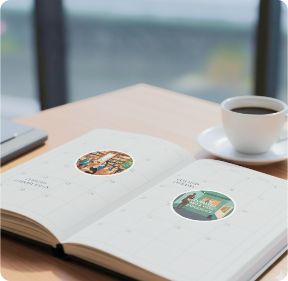 Founders networking and collaborating at a Claremont Club event